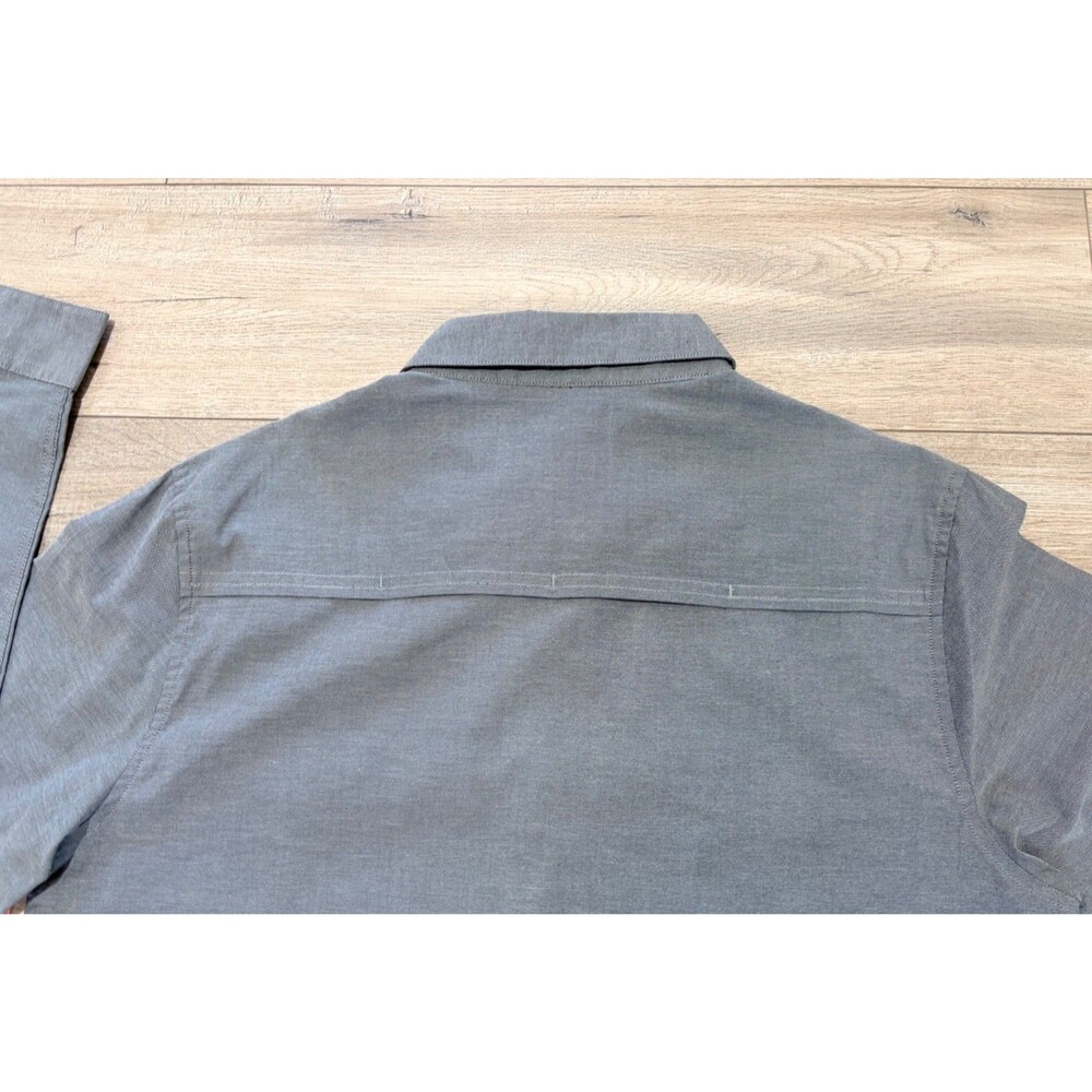 Howler Brothers Gaucho Snapshirt Osprey Prey Charcoal Gray Mens XL NWT Collector - Picture 6 of 9